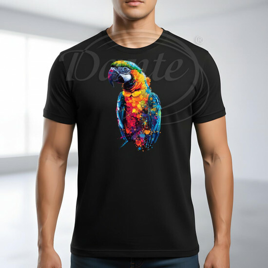 Tričko černé Papušek ARA color I. - TRČ/088/če/hl