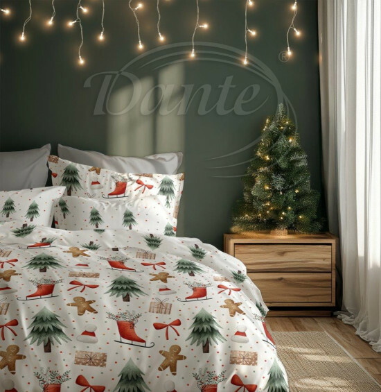 Vánoční povlečení Perníček a Vánoce - LS33283/hl