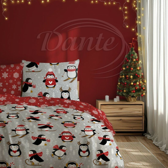 Vánoční povlečení Zimní radovánky - LS33269/hl