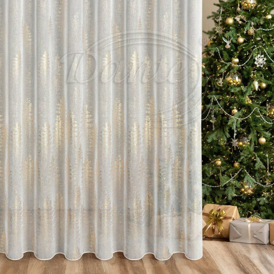 Záclona SEVERA zlatá - Z479683/hl