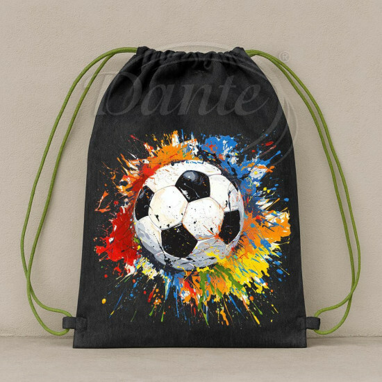 Vak na ramena černý Fotbalový míč - VAK/Fotb/hl