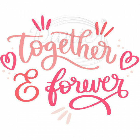 Nažehlovačka Together & forever - NAŽ814/hl