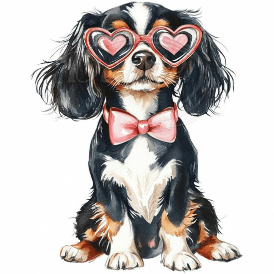 Nažehlovačka Kavalír brýle srdce - NAŽ731/hl