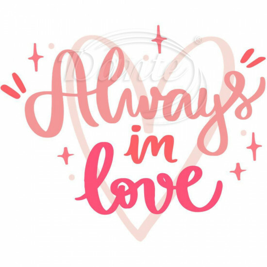 Nažehlovačka Alvways in love - NAŽ684/hl