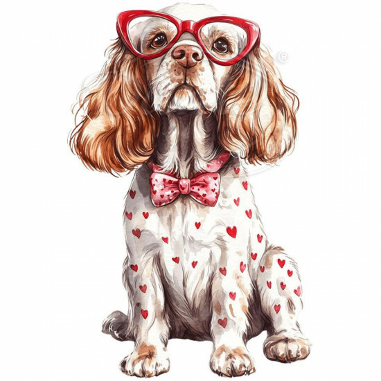 Nažehlovačka Kavalír brýle srdce brýle srdce 2 - NAŽ732/hl