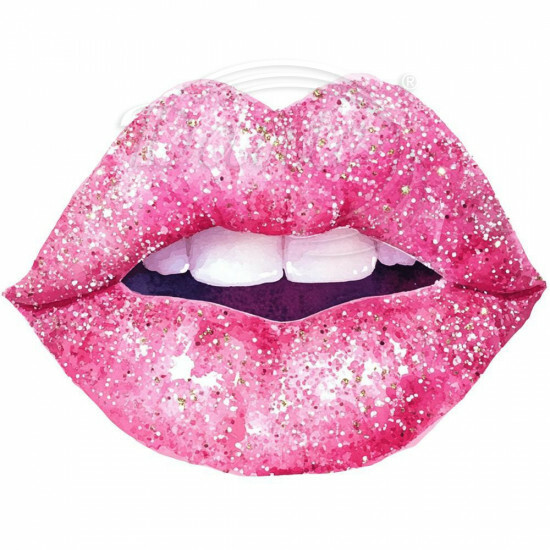 Nažehlovačka Růžové rty - NAŽ791/hl