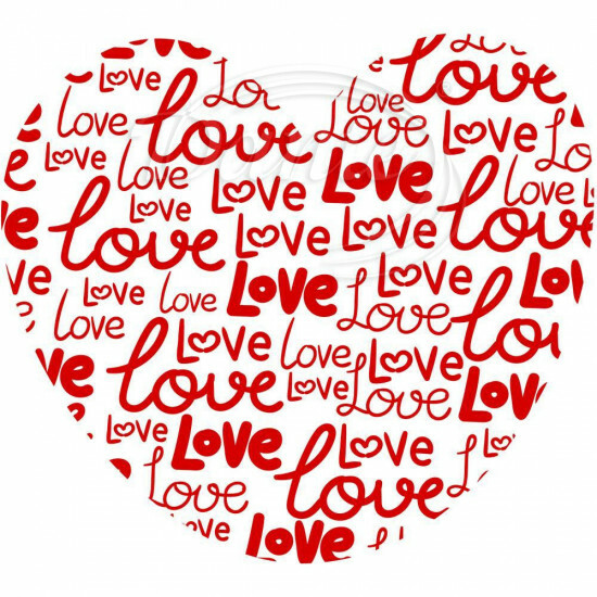 Nažehlovačka Srdce LOVE - NAŽ801/hl