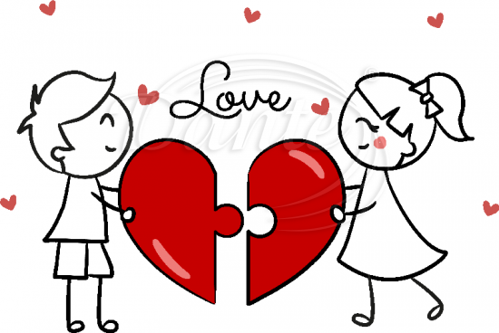 Nažehlovačka Love srdce - NAŽ755/hl