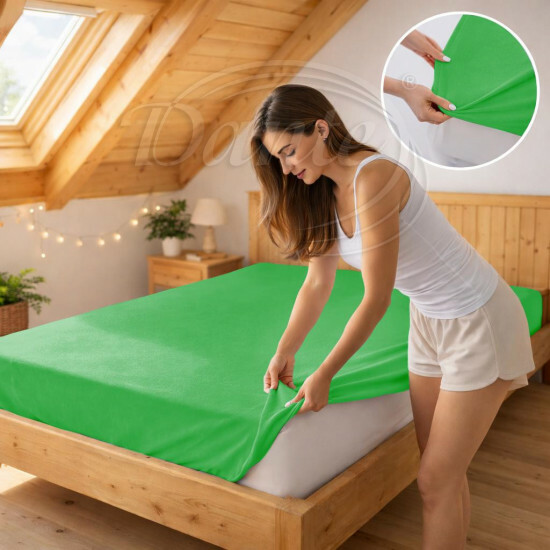 Prostěradlo jersey zelená 20 - ART13807