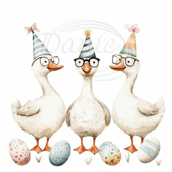 Nažehlovačka Tři husy a kraslice - NAŽ943/hl