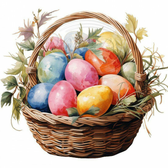 Nažehlovačka Košík s kraslicemi 3 - NAŽ900/hl