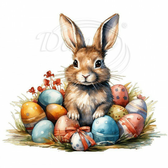 Nažehlovačka Zajíček mezi kraslicemi 2 - NAŽ968/hl