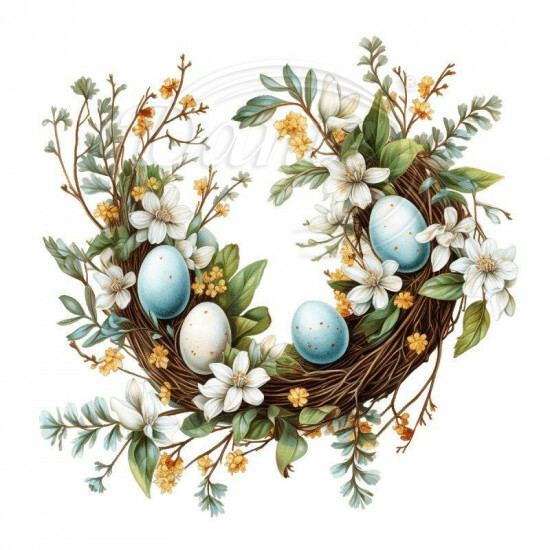 Nažehlovačka Velikonoční věneček 9 - NAŽ960/hl