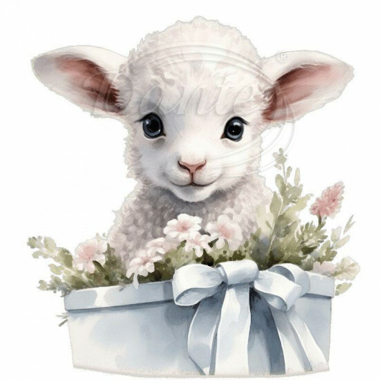 Nažehlovačka Beránek a dáreček - NAŽ869/hl