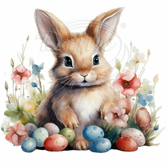 Nažehlovačka Zajíček mezi kraslicemi 1 - NAŽ967/hl