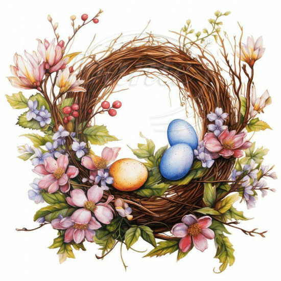 Nažehlovačka Velikonoční věneček 1 - NAŽ950/hl