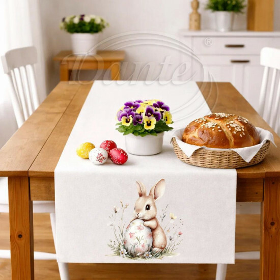 Ubrus velikonoční zajíček a vajíčko - UVEL/26/013