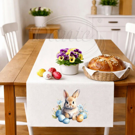 Ubrus zajíček mezi kraslicemi - UVEL/26/003
