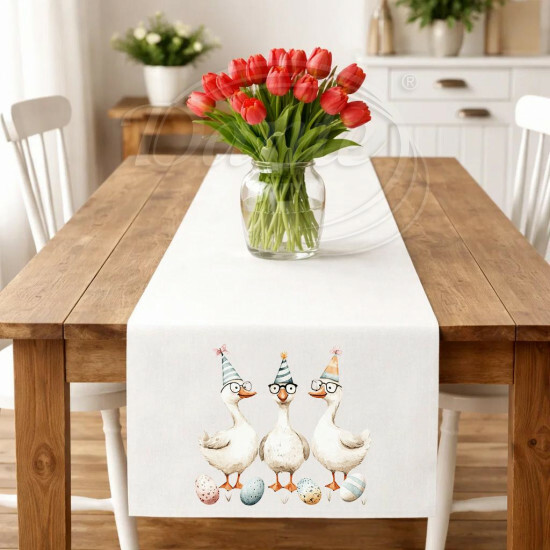 Ubrus tři husy a kraslice - UVEL/26/011