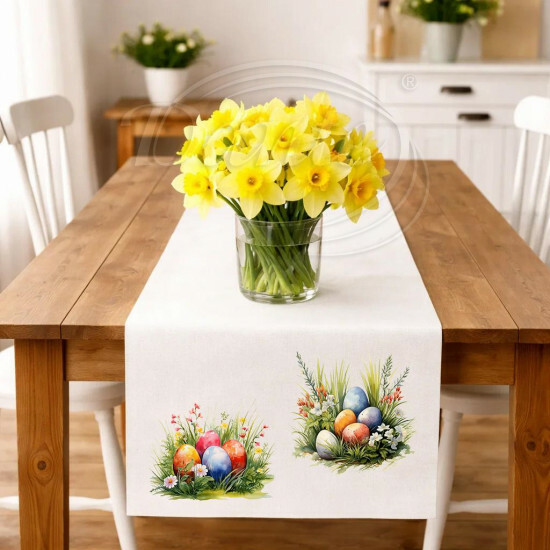 Ubrus kraslice v trávě - UVEL/26/017