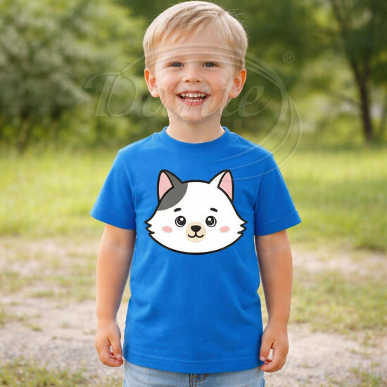 Dětské tričko modré Vlk - TRČ/VK/mo/hl