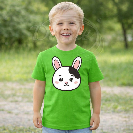 Dětské tričko zelené Králík - TRČ/KR/ze/hl