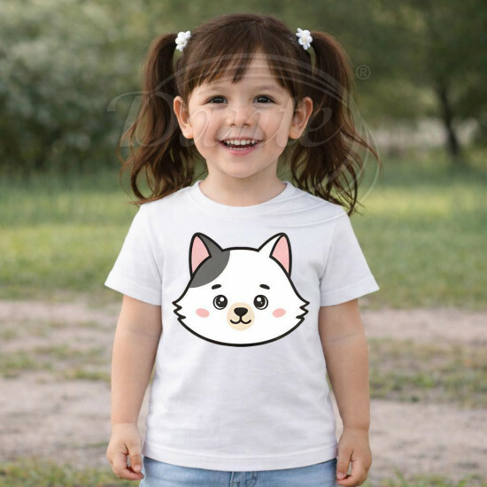 Dětské tričko bílé Vlk - TRČ/VK/bi/hl