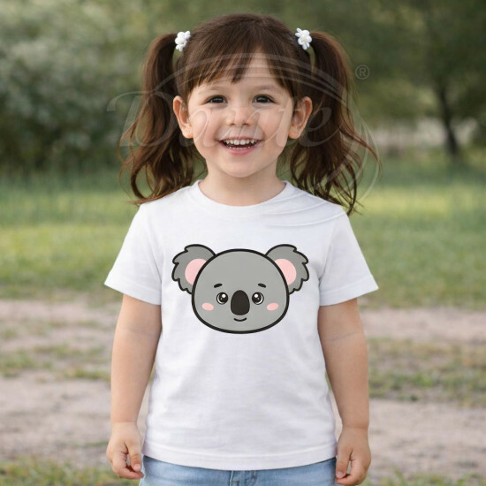 Dětské tričko bílé Koala - TRČ/KO/bi/hl