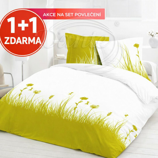 Povlečení ZUERA green 1+1 ZDARMA - ART37557