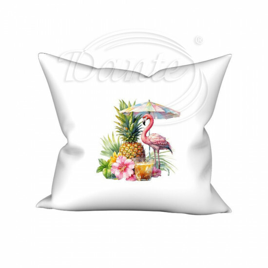 Povlak na polštářek Ananas a plameňák - POV086/hl