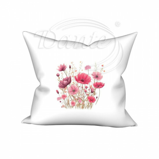 Povlak na polštářek Luční kvítí růžové - POV110/hl