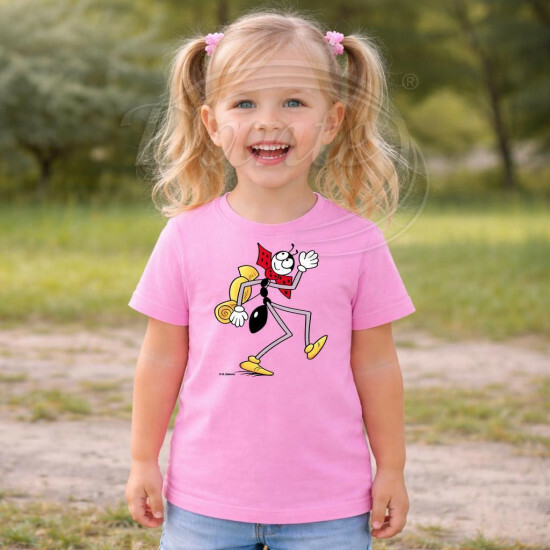 Dětské tričko růžové Ferda Mravenec a výlet - DTLi034/hl