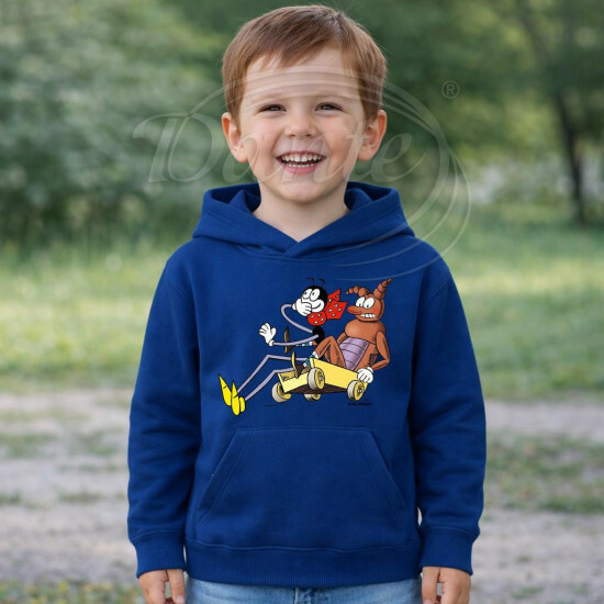 Dětská modrá mikina Ferda Mravenec a Brouk Pytlík - DTLi029/hl