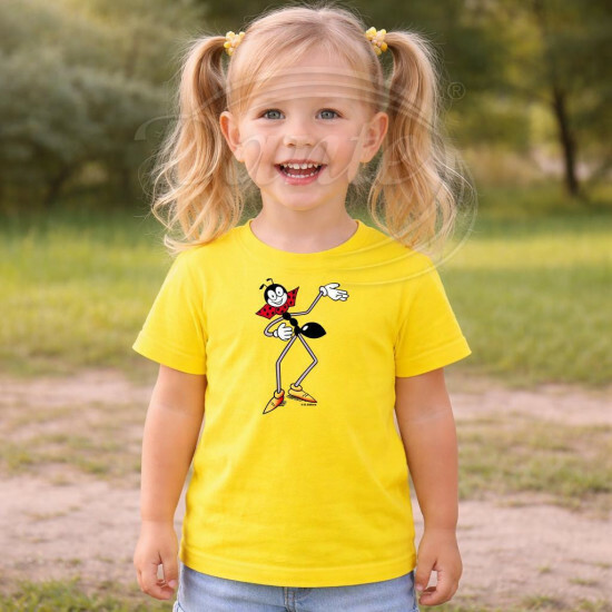 Dětské tričko žluté Ferda Mravenec - DTLi046/hl