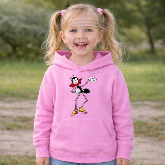 Dětská růžová mikina Ferda Mravenec - DTLi050/hl