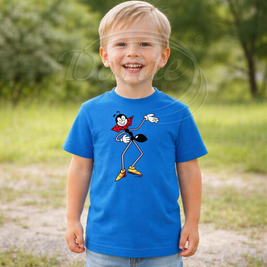 Dětské tričko modré Ferda Mravenec - DTLi043/hl