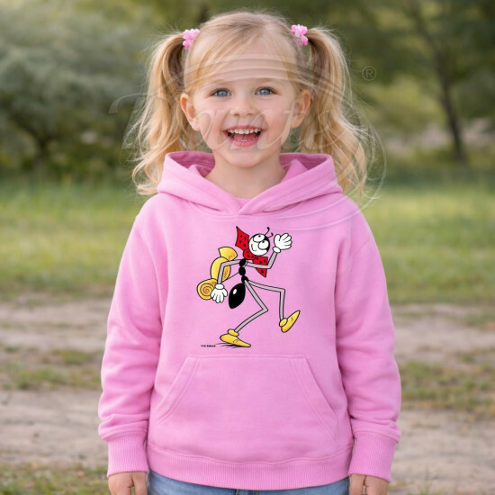 Dětská růžová mikina Ferda Mravenec a výlet - DTLi040/hl