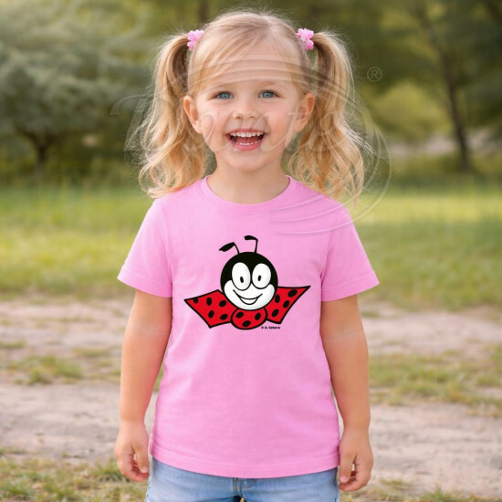 Dětské tričko růžové Ferda - DTLi014/hl