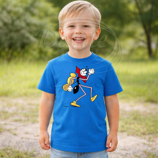 Dětské tričko modré Ferda Mravenec a výlet - DTLi033/hl