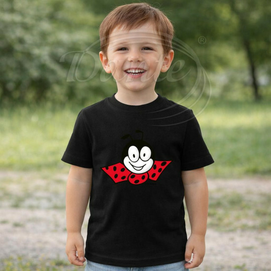 Dětské tričko černé Ferda - DTLi012/hl