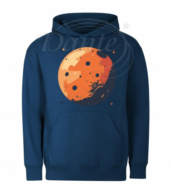 Mikina unisex tm. modrá Mars - Miu073/hl