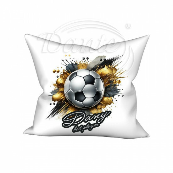 Povlak Kopací míč zlatý a Váš text - POV/vel/114/hl