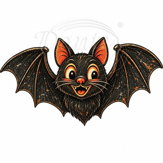 Nažehlovačka Veselý halloweenský netopýr - iNAZ00070/hl