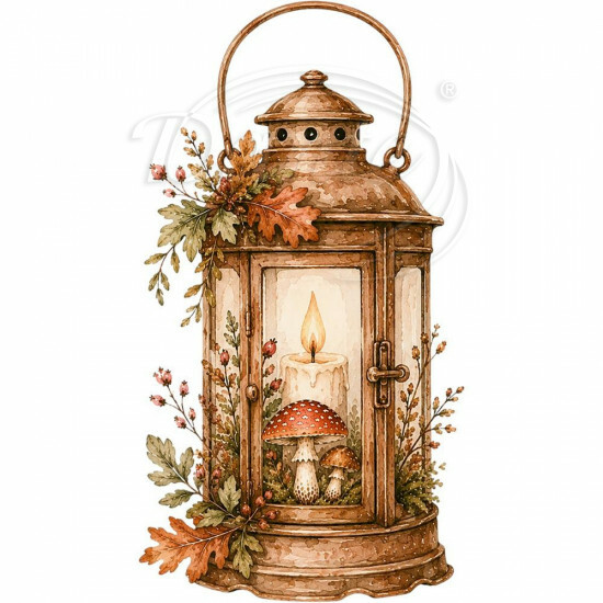 Nažehlovačka Zarostlá lesní lampa - iNAZ00142/hl