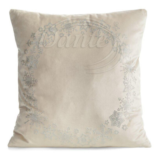 Povlak na polštář vánoční 332 béžový - DAN-000119/hl