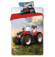 Povlečení Traktor red