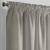 Dekorační látka lurex hnědá, lesk na závěsy, polštářky