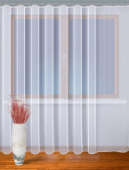 Voál bílý nehořlavý