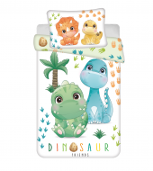 Povlečení do postýlky Dino baby