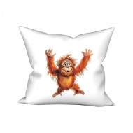 Povlak na polštářek Veselý orangutan